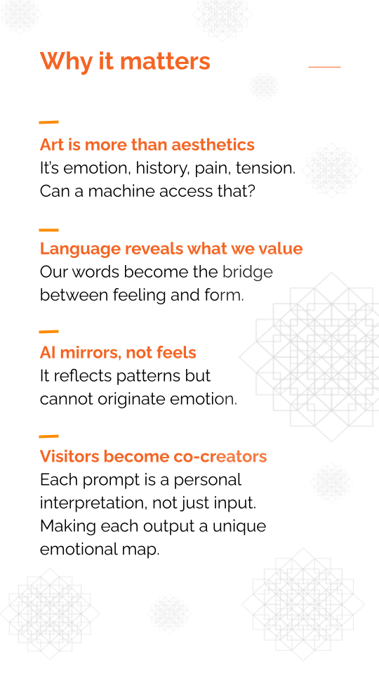 Slide 7 of AI. Art. Human Emotion.