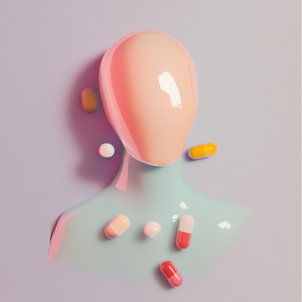 mAI pill portrait 6, generated in Midjourney