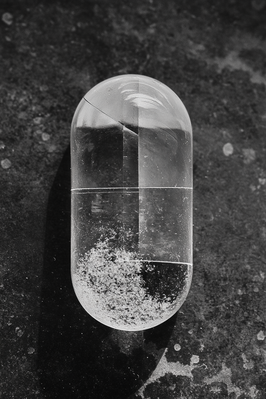 mAI pill portrait 9, generated in Midjourney